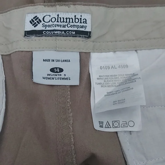 Columbia women's shorts size 14 - Picture 5 of 8